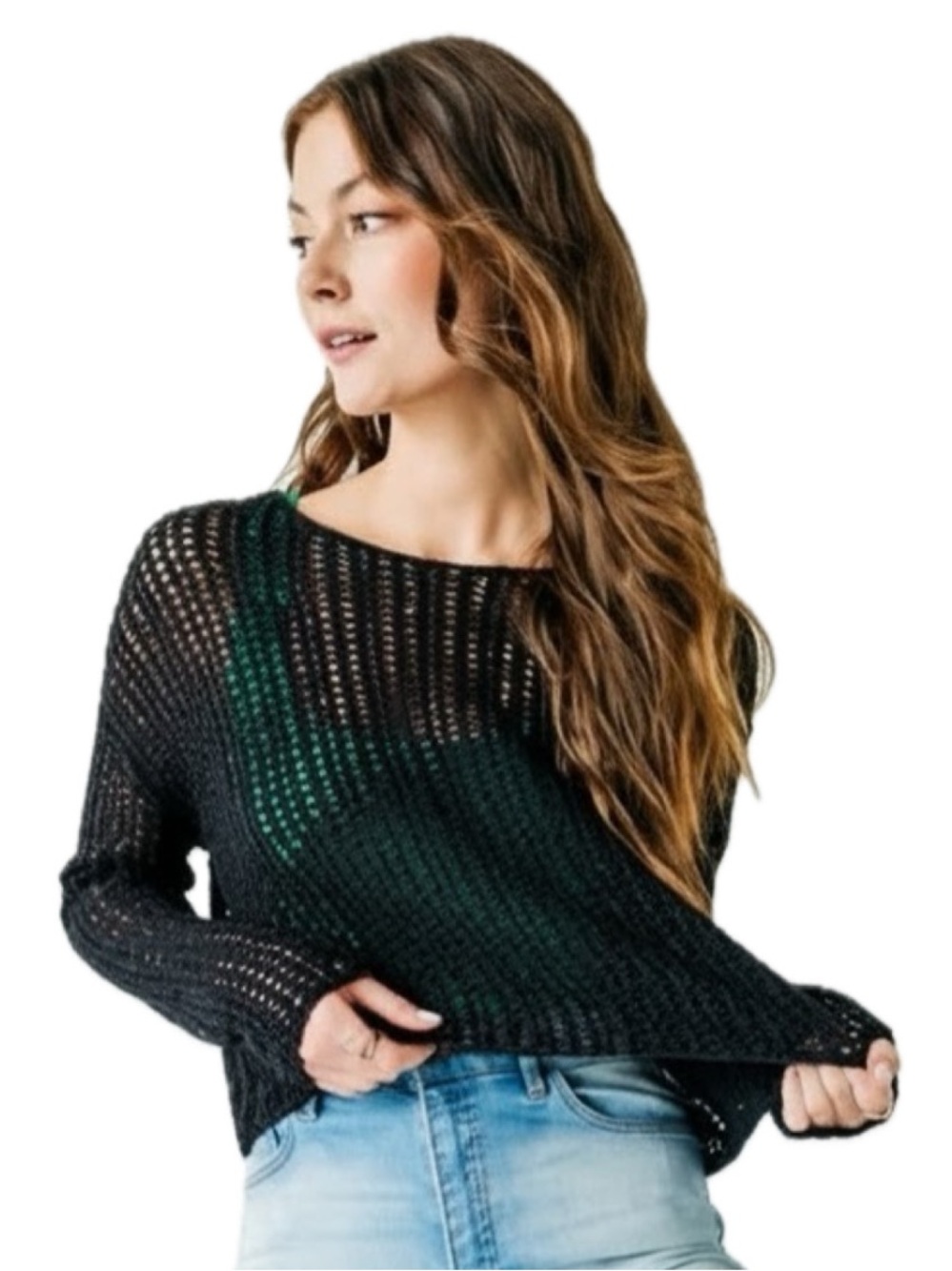 Francesca’s Black Sweater